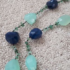 Stone bead necklace (free with purchase)